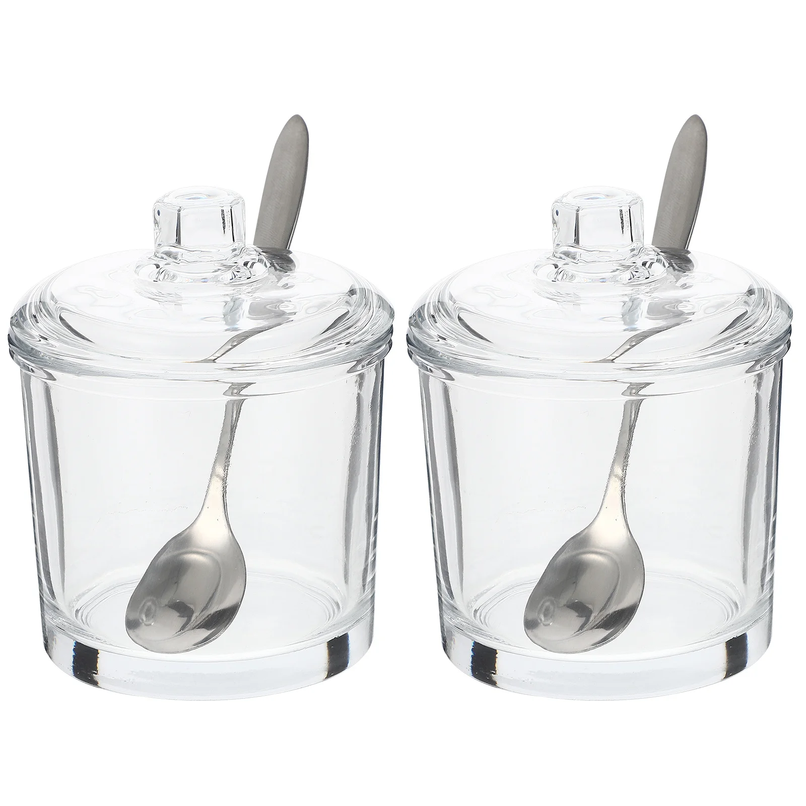 2Sets Glass Spice Storage Jars Transparent Seasoning Containers Moistureproof for Home Kitchen Transparent Condiment Jar 
2Sets Glass Spice Storage Jars Transparent Seasoning Containers Moistureproof for Home Kitchen Transparent Condiment Jar