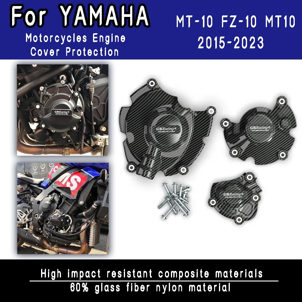 Чехол для защиты двигателя мотоцикла, Чехол Для GB Racing для YAMAHA MT-10 MT10 2015-2023, Защитные чехлы для двигателя
Чехол для защиты двигателя мотоцикла, Чехол Для GB Racing для YAMAHA MT-10 MT10 2015-2023, Защитные чехлы для двигателя