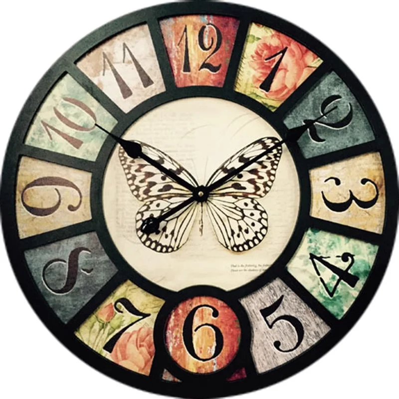 American retro wall clock rural nostalgia fashion industrial style creative restaurant bar decoration cafe wall hanging clock
American retro wall clock rural nostalgia fashion industrial style creative restaurant bar decoration cafe wall hanging clock