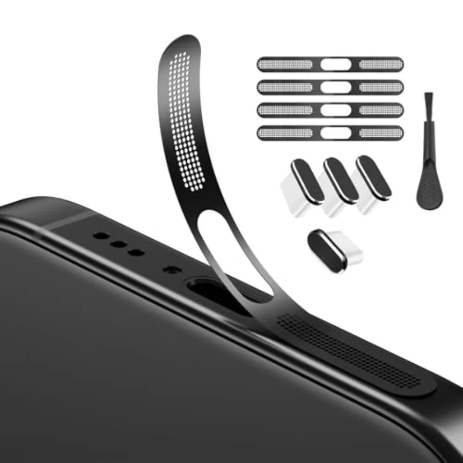 USB C Dust Plug, 4 Pack USB C Port Cover, Type C Charging Port Plug Cover with Speaker Dust Cover, Phone Accessories for iPhone
USB C Dust Plug, 4 Pack USB C Port Cover, Type C Charging Port Plug Cover with Speaker Dust Cover, Phone Accessories for iPhone