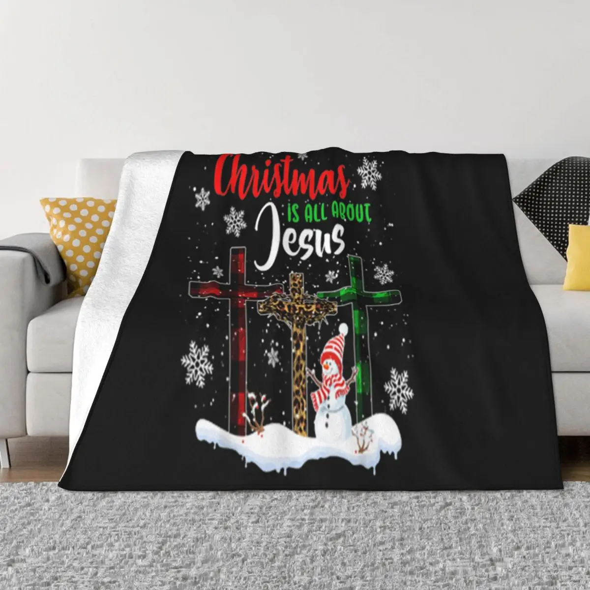 Awesome Christmas Is All About Jesus Love Christ Xmas Gifts High Quanlity Summer Style Throw Blanket
Awesome Christmas Is All About Jesus Love Christ Xmas Gifts High Quanlity Summer Style Throw Blanket