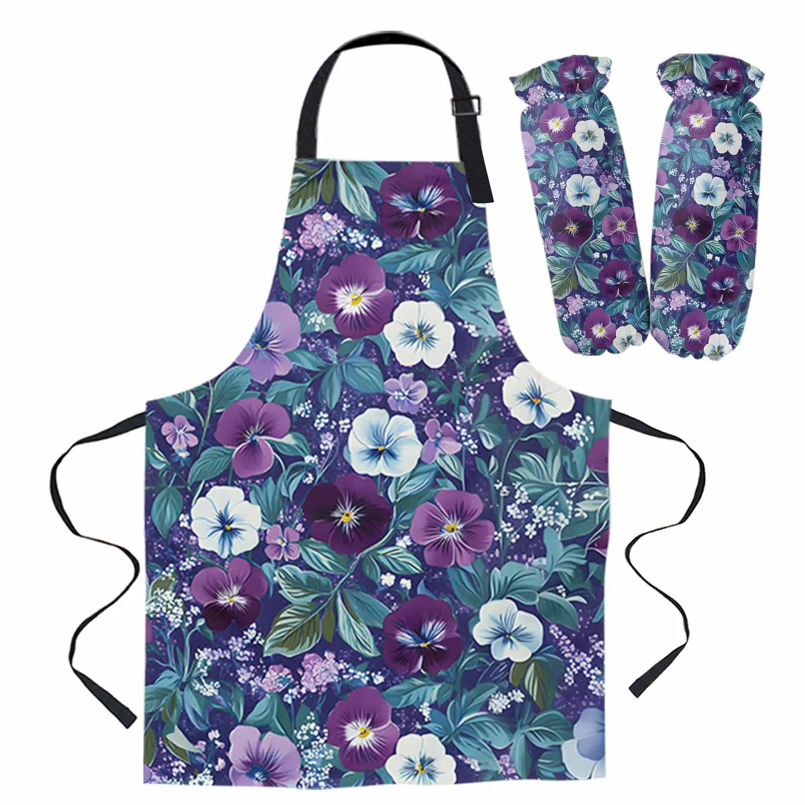 Vintage Purple Flowers Original Apron Oversleeve Oven Glove Pads Cooking Baking Kitchen Aprons for Women Kids
Vintage Purple Flowers Original Apron Oversleeve Oven Glove Pads Cooking Baking Kitchen Aprons for Women Kids