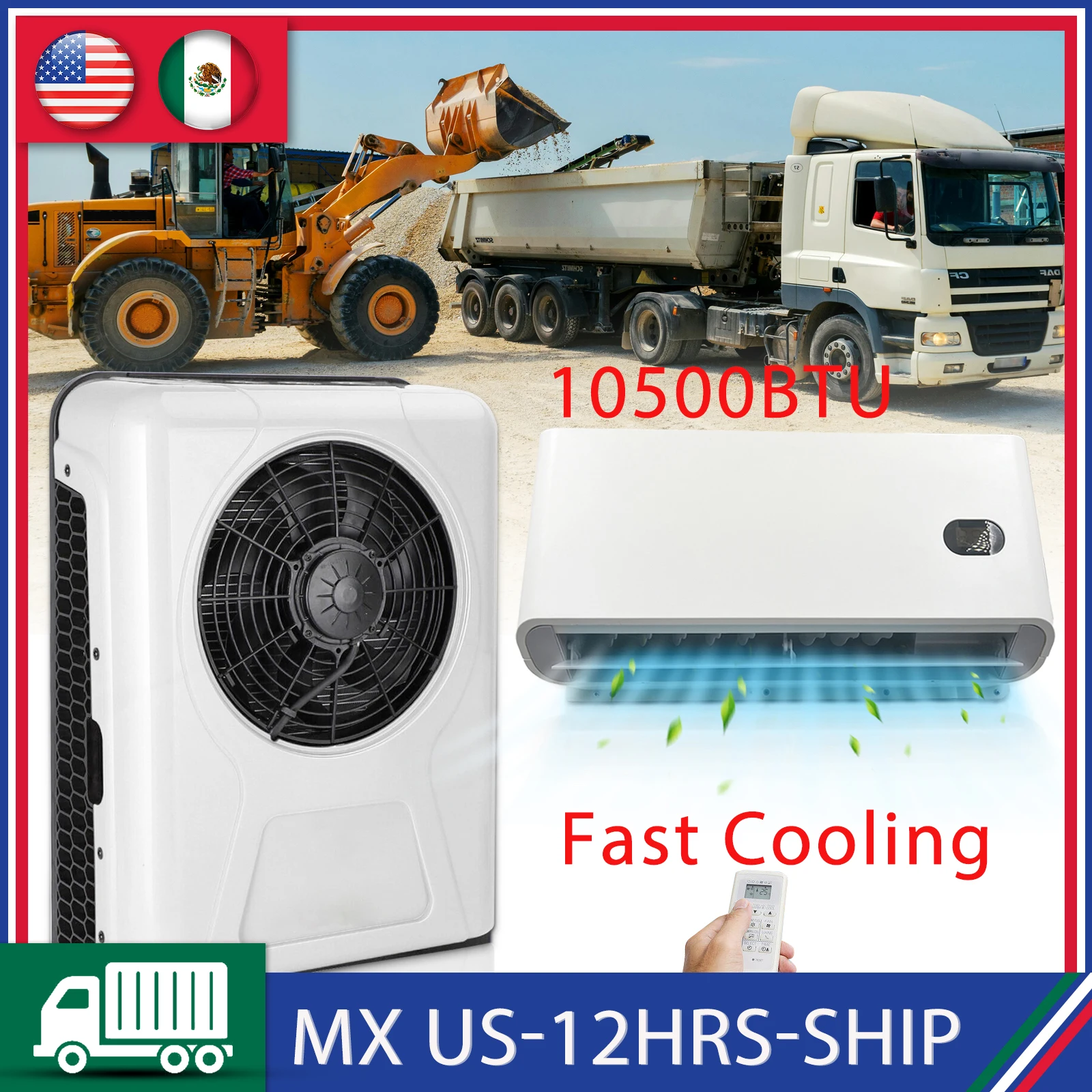 Aspligo 2025 NEW 12V Auto Electric Parking Air Conditioner Refrigeration Split Air Conditioning 24V for Truck Caravan Camper Van
Aspligo 2025 NEW 12V Auto Electric Parking Air Conditioner Refrigeration Split Air Conditioning 24V for Truck Caravan Camper Van
