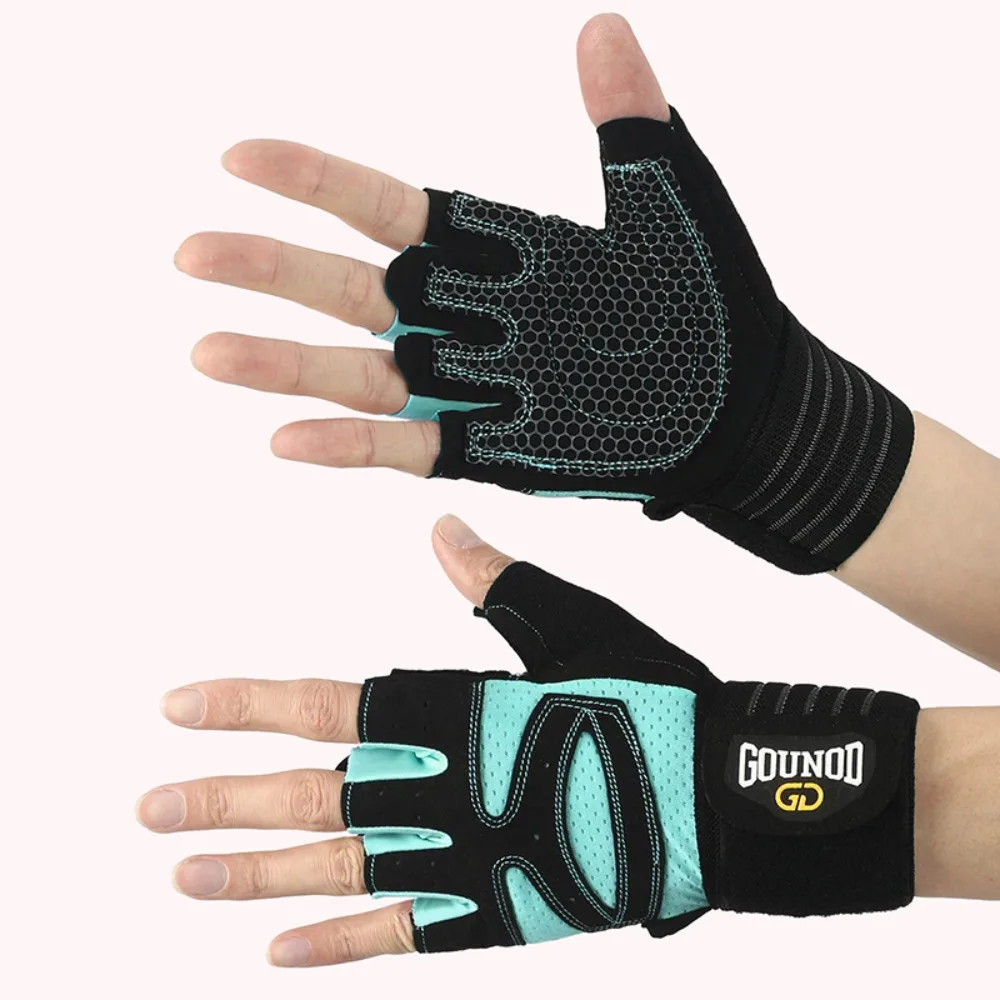 Breathable Weight Lifting Gloves Curved Open Back Shockproof Half Finger Workout Gloves Non-Slip Wearproof
Breathable Weight Lifting Gloves Curved Open Back Shockproof Half Finger Workout Gloves Non-Slip Wearproof