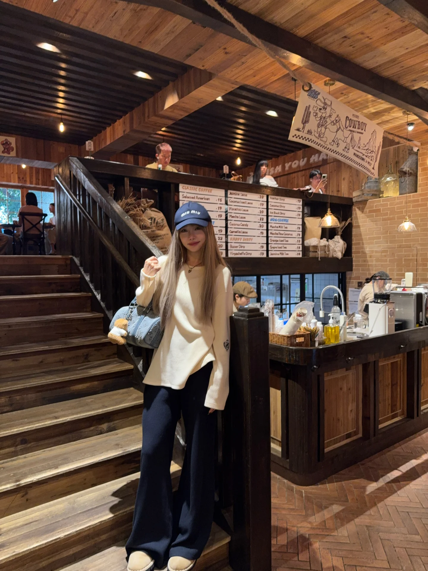 Casual High Waist Flared Pants Women's Autumn Straight Leg Pants Tannin Ski DayWear Handmade Cheered Loose Fit Casual Pants
Casual High Waist Flared Pants Women's Autumn Straight Leg Pants Tannin Ski DayWear Handmade Cheered Loose Fit Casual Pants