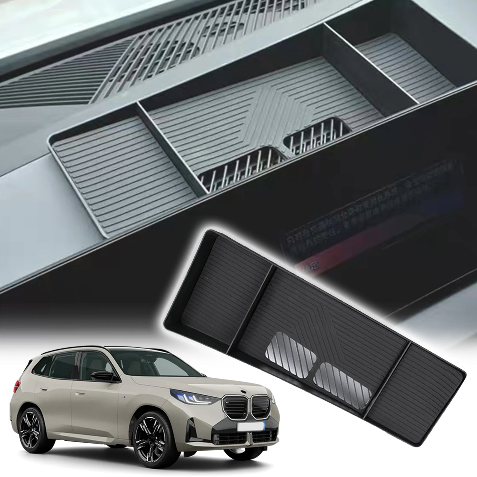 for 2025 2026 BMW X3 G45 Flannel ABS Accessories Storage box behind the screen Car armrest box storage box
for 2025 2026 BMW X3 G45 Flannel ABS Accessories Storage box behind the screen Car armrest box storage box