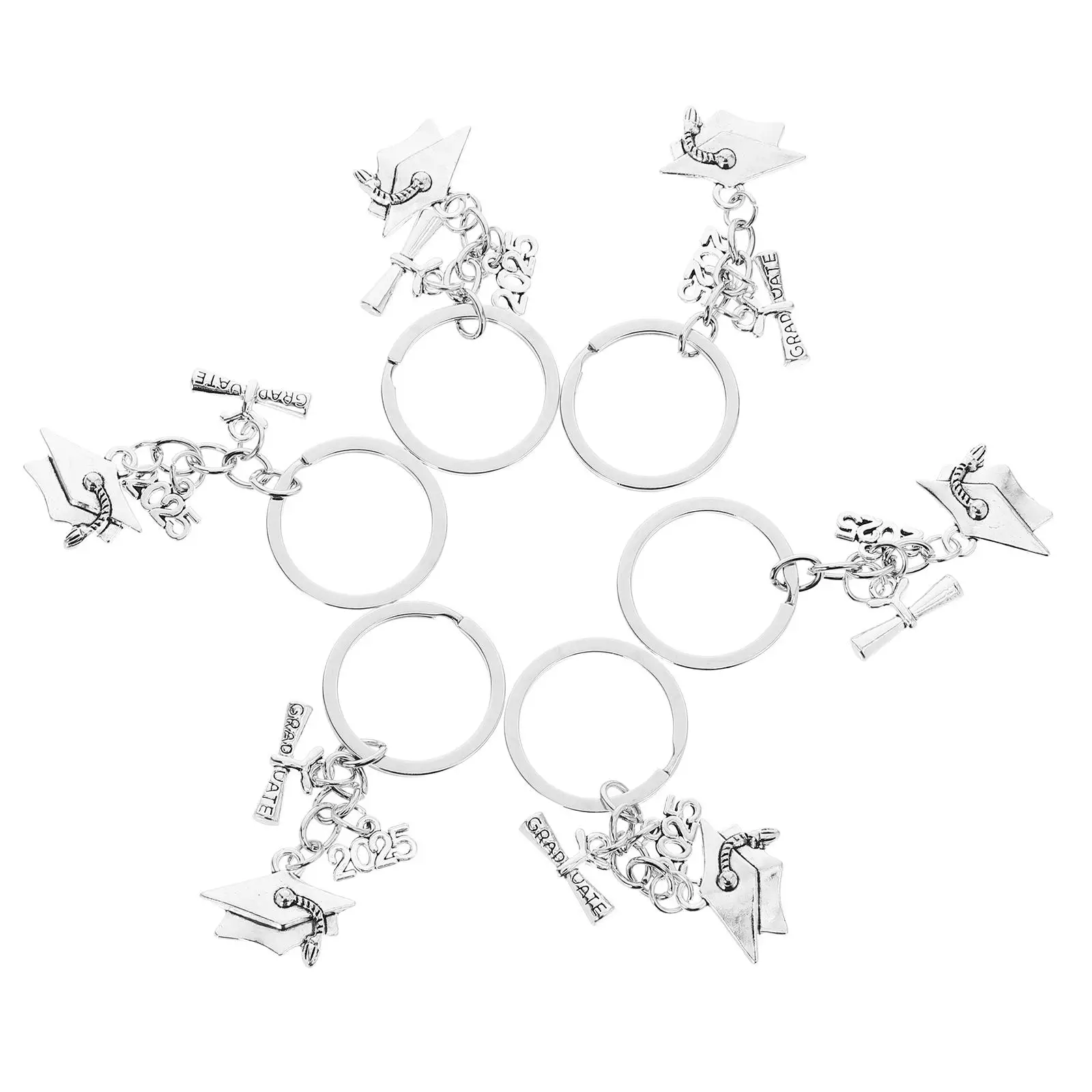 6pcs Graduation Keychains Gifts 2025 Class Present Zinc Alloy Cap Pendant Accessory Bag Wallet Student Keepsake
6pcs Graduation Keychains Gifts 2025 Class Present Zinc Alloy Cap Pendant Accessory Bag Wallet Student Keepsake