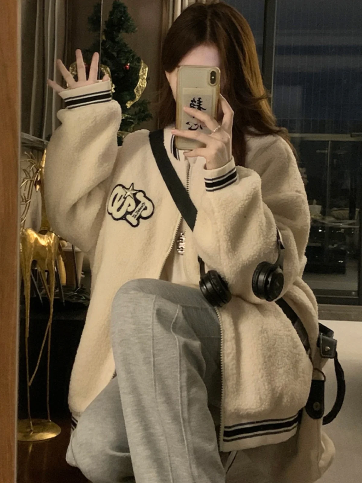 Baseball Jackets Girls Womens Winter Anti-Wind Reversible Outwear Demi-Season Slim-Fitting Patchwork Casual Thermal Minimalist
Baseball Jackets Girls Womens Winter Anti-Wind Reversible Outwear Demi-Season Slim-Fitting Patchwork Casual Thermal Minimalist