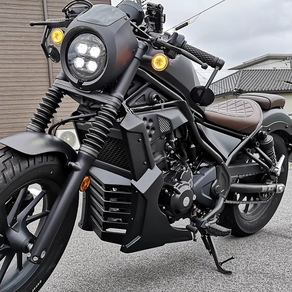 Black Under Fairing Cover Belly Pan Engine Guard For HONDA REBEL CMX 250/300/500 2017-2023 Motorcycle Lower Chin Spoiler Cover
Black Under Fairing Cover Belly Pan Engine Guard For HONDA REBEL CMX 250/300/500 2017-2023 Motorcycle Lower Chin Spoiler Cover