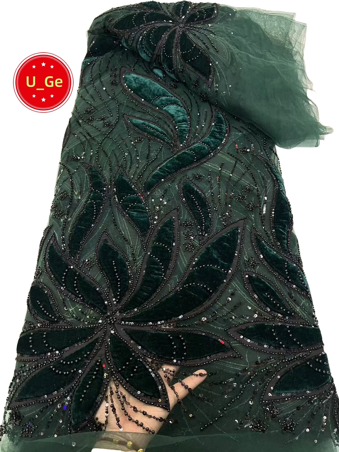 2026Soft Embroidered Cotton Fabric with Stones for Wedding Evening Dresses Delicate Sandwiched Design Best Quality U_Ge5898
2026Soft Embroidered Cotton Fabric with Stones for Wedding Evening Dresses Delicate Sandwiched Design Best Quality U_Ge5898