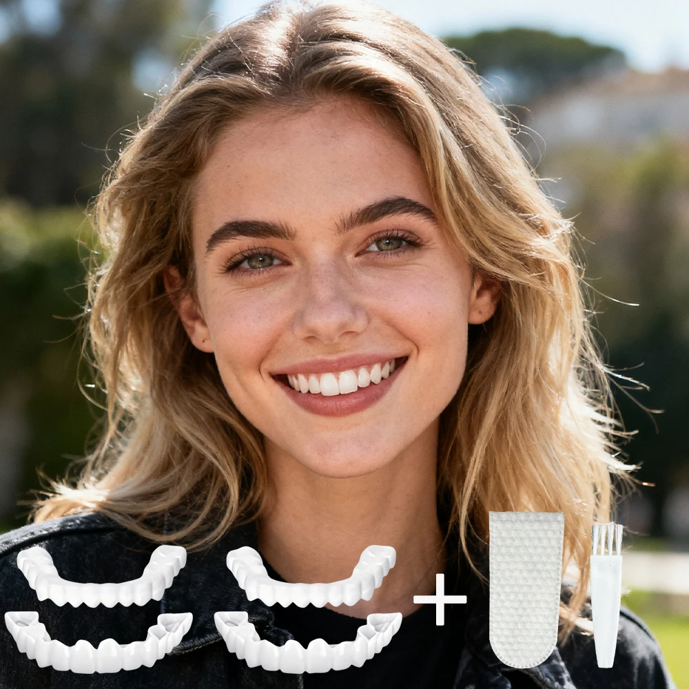 Frequent Traveler Teeth Veneers Reusable Instant Smile Whitening Portable Compact Design for Trips H2931
Frequent Traveler Teeth Veneers Reusable Instant Smile Whitening Portable Compact Design for Trips H2931