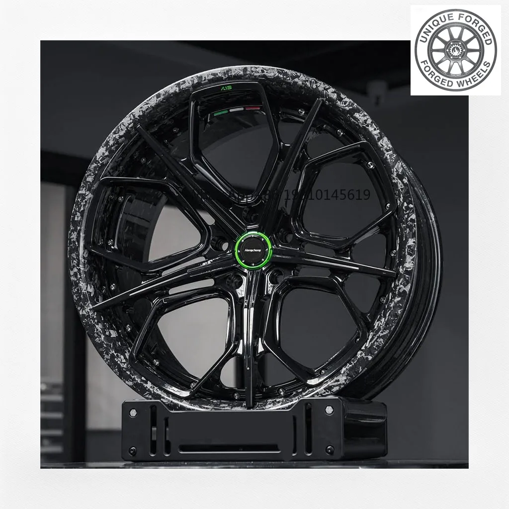 26Style Gloss Black Center 2-Piece Concave Forged Rim For Lamborghini Urus SUV
26Style Gloss Black Center 2-Piece Concave Forged Rim For Lamborghini Urus SUV