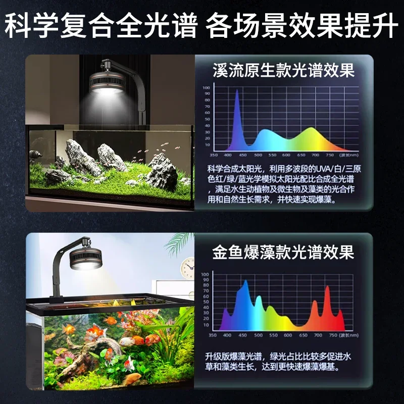 Fish tank native stream special lighting goldfish lamp brightening ornamental light intelligent highlight algae
Fish tank native stream special lighting goldfish lamp brightening ornamental light intelligent highlight algae