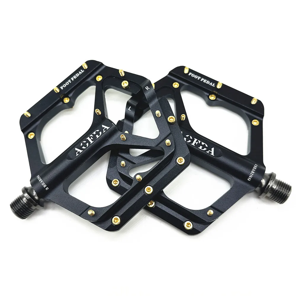 Bicycle New Pedals Save Effort Aluminum Alloy Anti-slip MTB Road Mountain Reflective Bearing Cycling Pedals Bike Accessory
Bicycle New Pedals Save Effort Aluminum Alloy Anti-slip MTB Road Mountain Reflective Bearing Cycling Pedals Bike Accessory