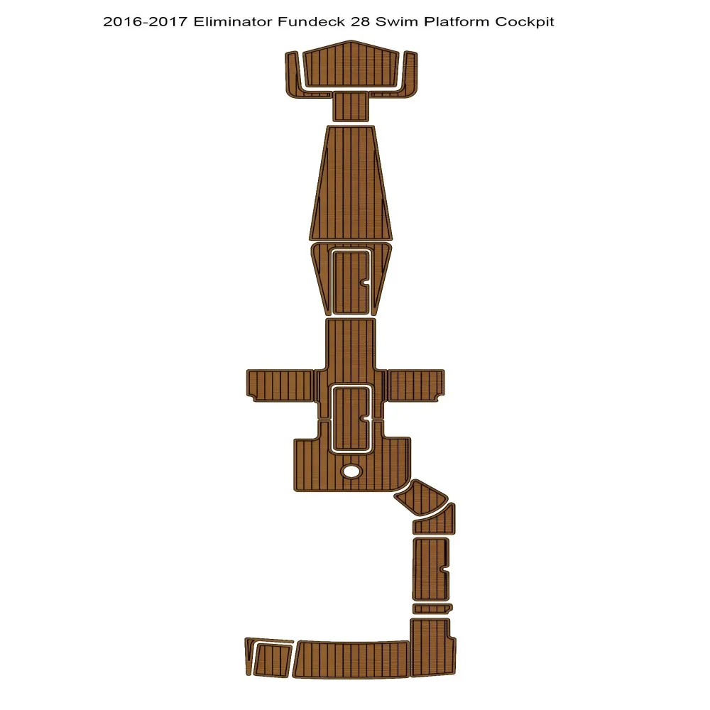 2016-2017 Eliminator Fundeck 28 Swim Platform Cockpit Boat EVA Teak Mat Floor Pad SeaDek MarineMat Gatorstep Style Self Adhesive
2016-2017 Eliminator Fundeck 28 Swim Platform Cockpit Boat EVA Teak Mat Floor Pad SeaDek MarineMat Gatorstep Style Self Adhesive