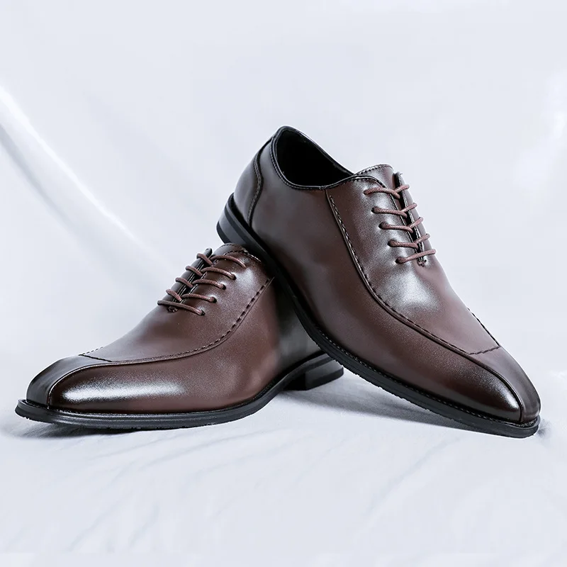 British Style Mens Oxfords Shoes Luxury Handmade Quality Comfortable Autumn Breathable Daily Fashion Social Business Shoes Man
British Style Mens Oxfords Shoes Luxury Handmade Quality Comfortable Autumn Breathable Daily Fashion Social Business Shoes Man