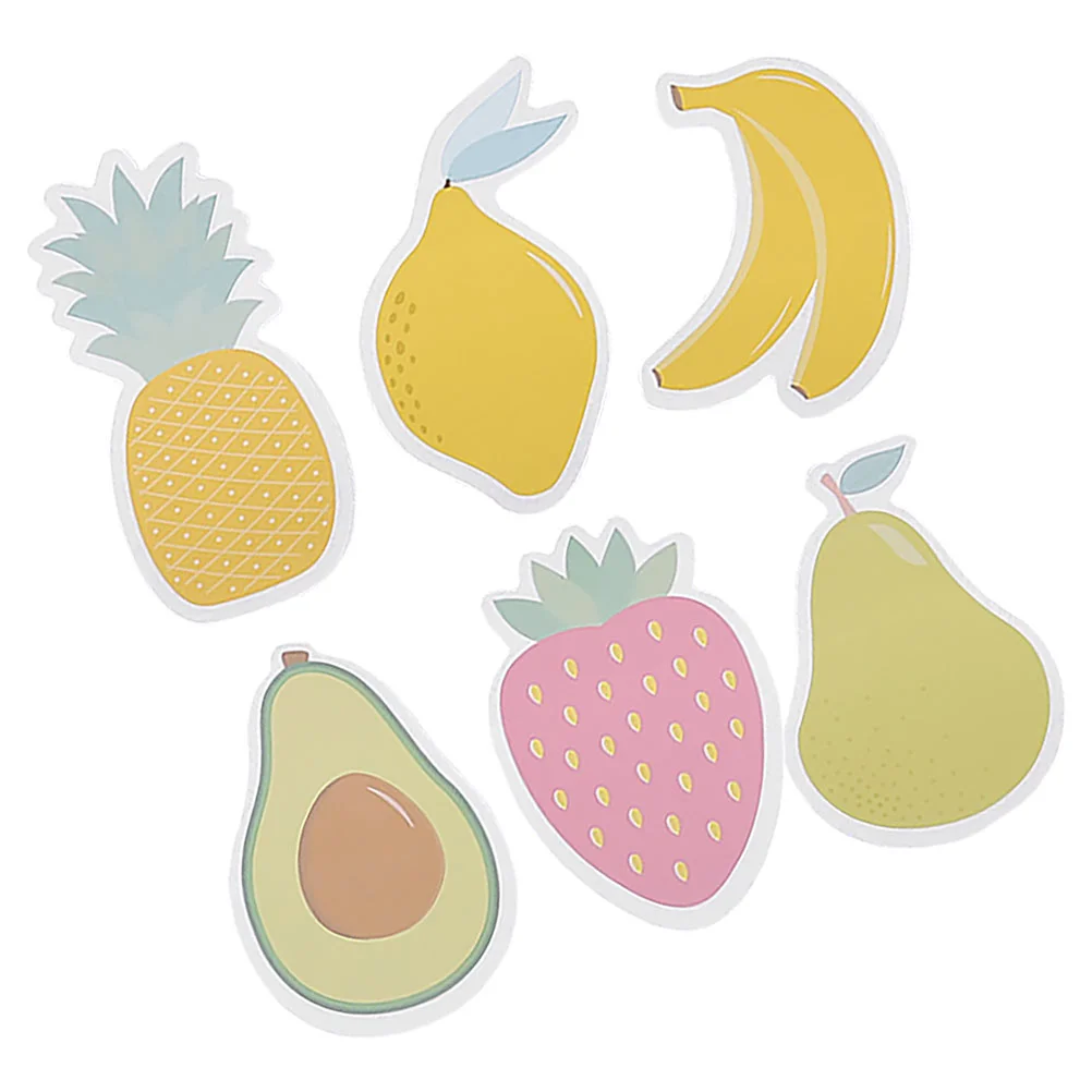 6pcs Fruit Notes Cute Memo Pads Self Adhesive Decorative Fruit Notebooks Office School Party Large Size
6pcs Fruit Notes Cute Memo Pads Self Adhesive Decorative Fruit Notebooks Office School Party Large Size
