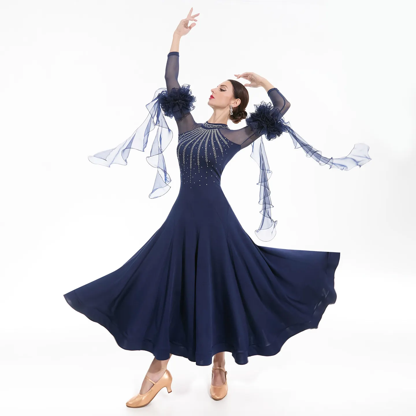 2026 New Modern Dance Dress Waltz Dress High-end Ballroom Dance Dress Square Dance Clothes
2026 New Modern Dance Dress Waltz Dress High-end Ballroom Dance Dress Square Dance Clothes