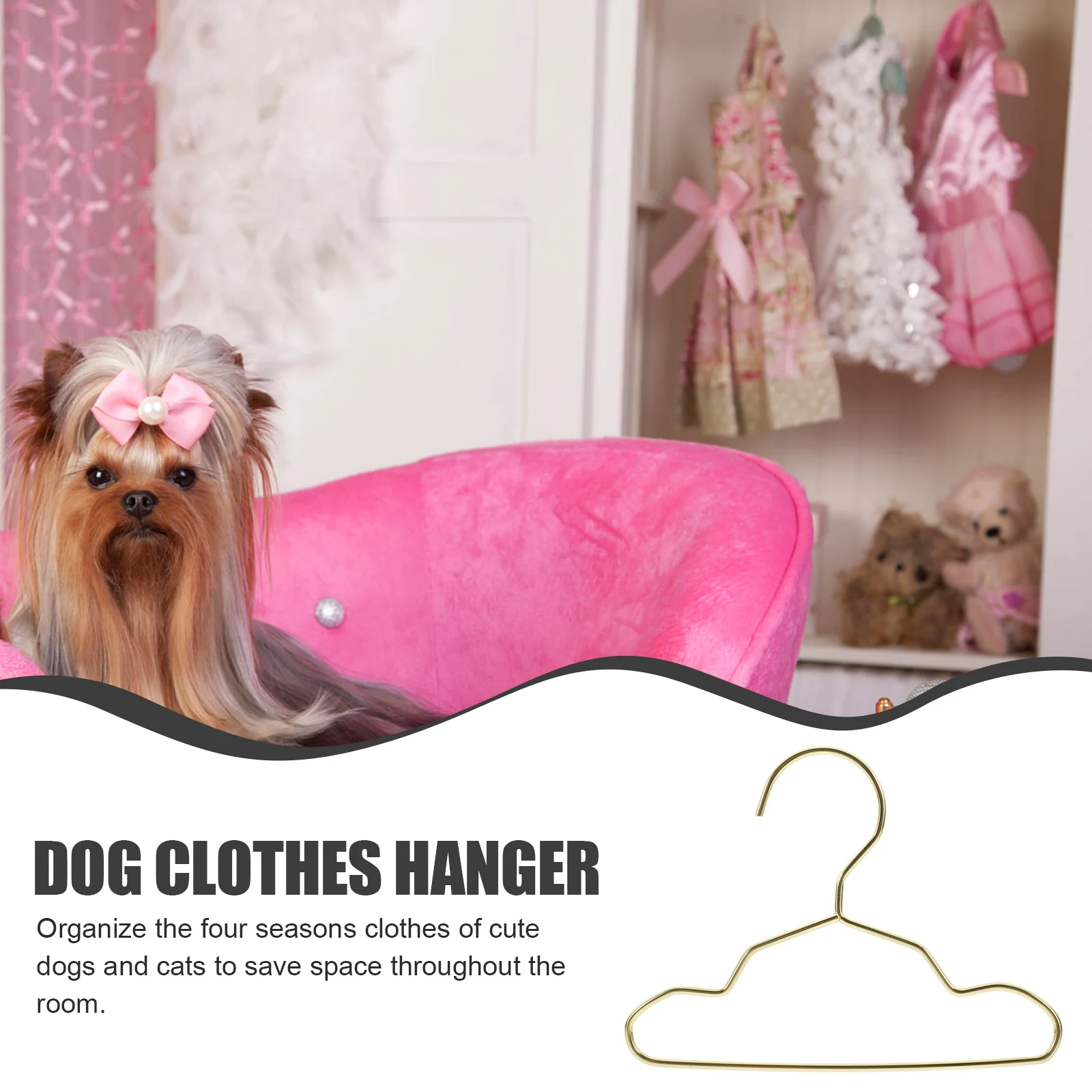 10pcs Pet Hanger Dog Grooming Small Metal Clothes Rack Portable Lightweight Durable Windproof Anti Slip Storage Easy Use Daily
10pcs Pet Hanger Dog Grooming Small Metal Clothes Rack Portable Lightweight Durable Windproof Anti Slip Storage Easy Use Daily