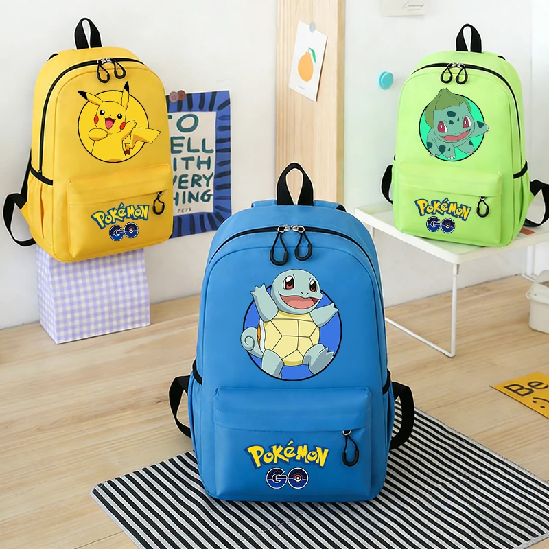 Pokemons Backpack Leisure Durable Travel Party Game Gift Cute Anime Boys Girl Student Pen Book Storage Back To School School Bag
Pokemons Backpack Leisure Durable Travel Party Game Gift Cute Anime Boys Girl Student Pen Book Storage Back To School School Bag