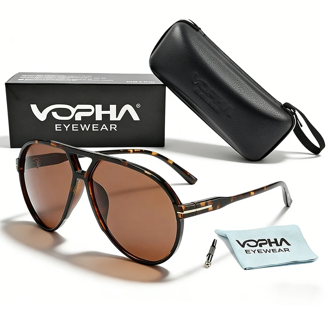 Classic Pilot Sunglasses for Men Women UV400 Protection Polarized Sun Glasses with Full Set Accessories
Classic Pilot Sunglasses for Men Women UV400 Protection Polarized Sun Glasses with Full Set Accessories