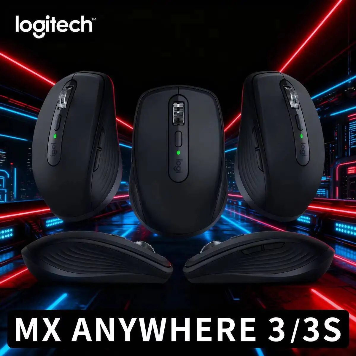 Wireless MX Anywhere 3S - 8K DPI, Hyper-Scroll, Anti-Slip Grip, Great for Home Balcony Stream Space & Office Cubicle
Wireless MX Anywhere 3S - 8K DPI, Hyper-Scroll, Anti-Slip Grip, Great for Home Balcony Stream Space & Office Cubicle