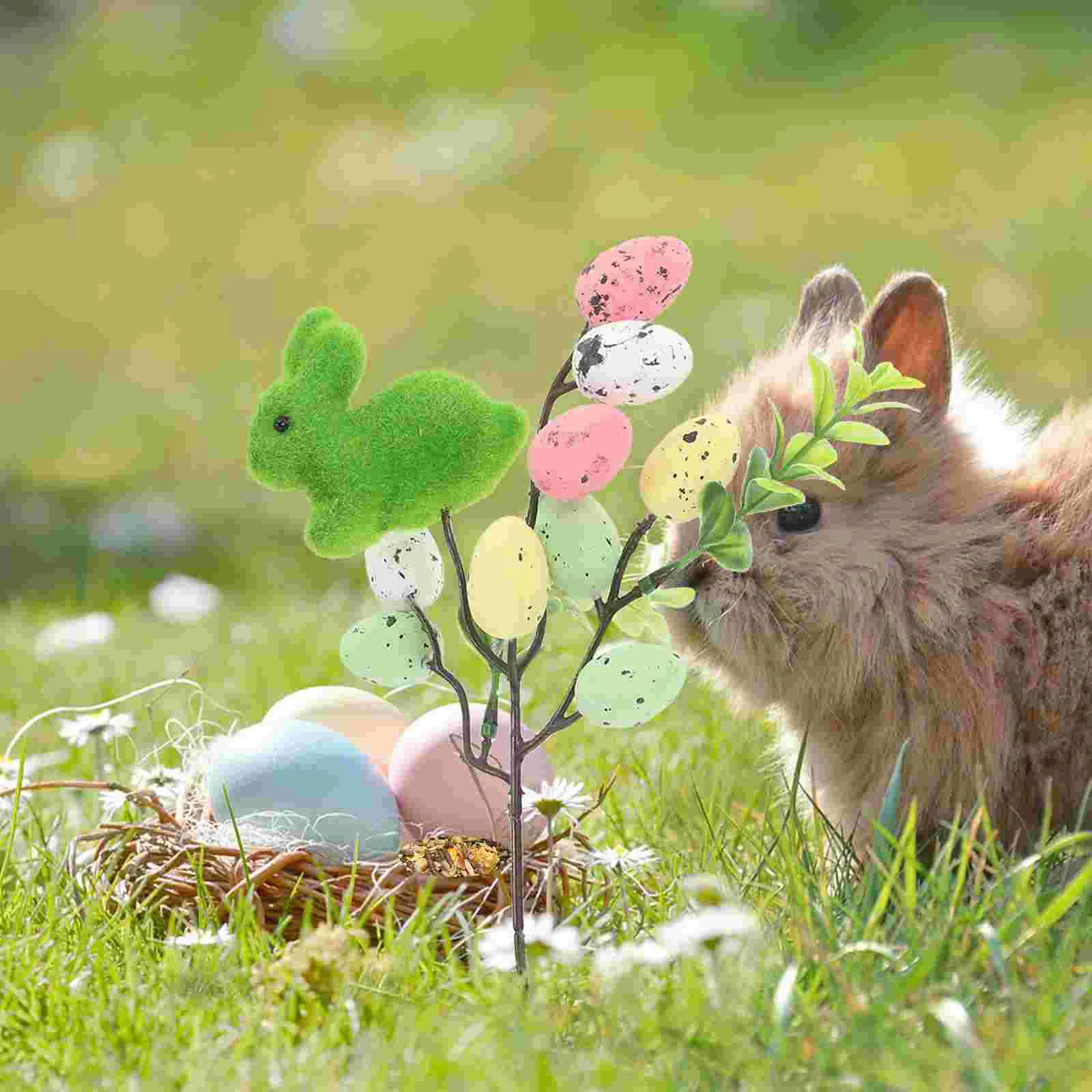 Easter Egg Bunny Picks Artificial Foam Speckled Eggs Flocked Bunny Decorations for Spring Easter DIY Floral Arrangem
Easter Egg Bunny Picks Artificial Foam Speckled Eggs Flocked Bunny Decorations for Spring Easter DIY Floral Arrangem