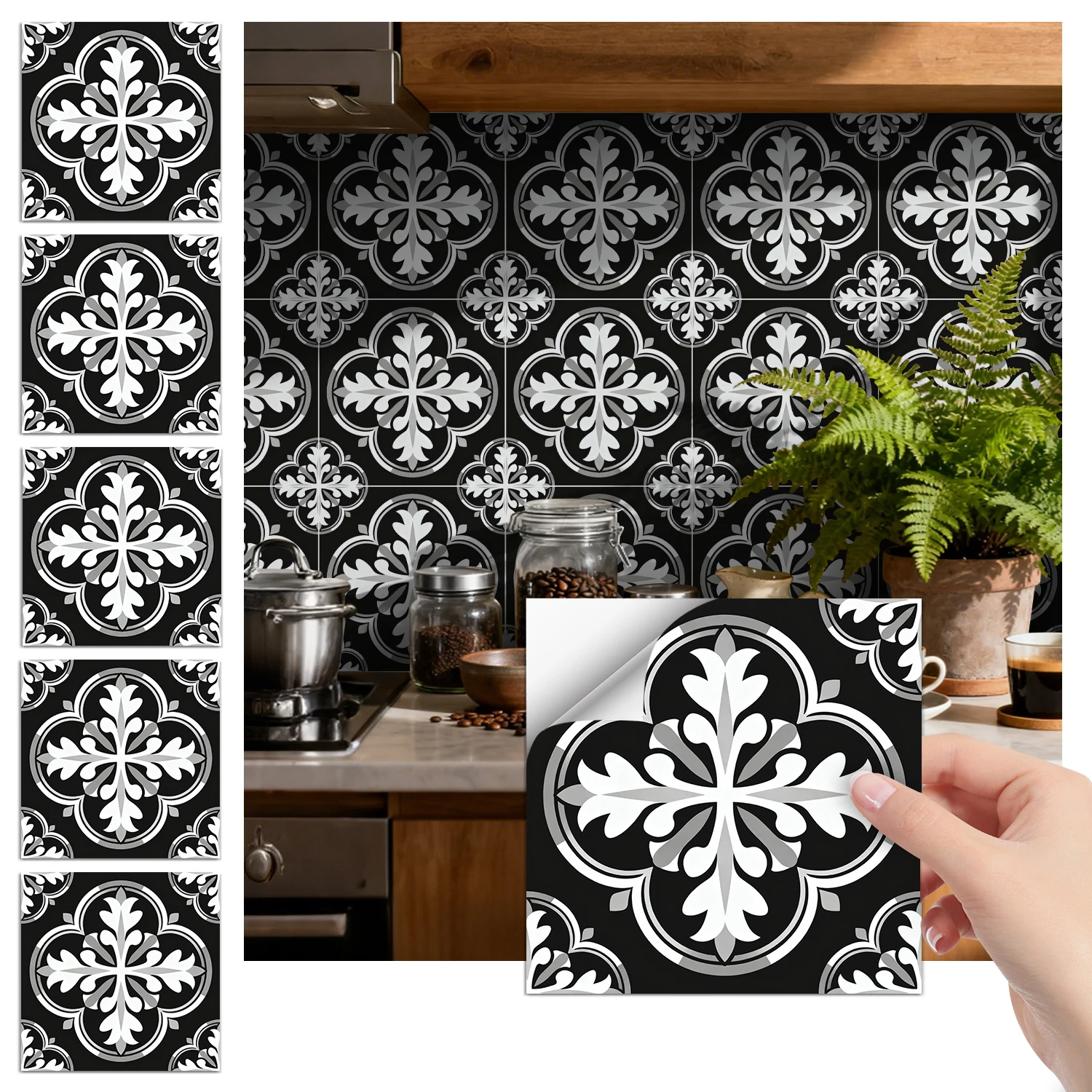 Stickers muraux bohème tuiles autocollantes décoration murale, cuisine, résistant à l'usure, décoration intérieure 36 pièces
Stickers muraux bohème tuiles autocollantes décoration murale, cuisine, résistant à l'usure, décoration intérieure 36 pièces