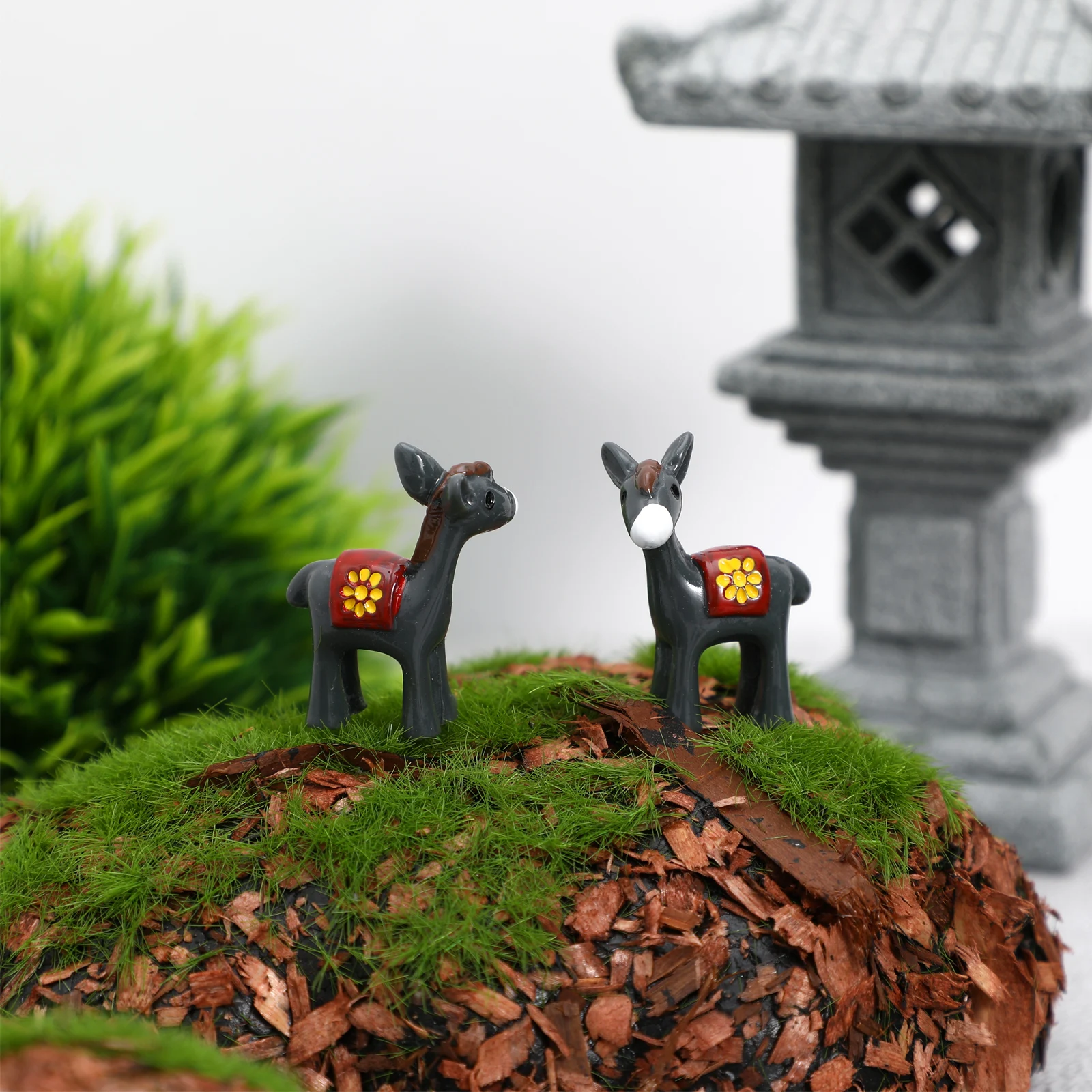 20pcs Donkey Figurines Resin Cute Cartoon Miniature Donkey Figurines Garden Decor Mini L DIY Tiny Moss Scene
20pcs Donkey Figurines Resin Cute Cartoon Miniature Donkey Figurines Garden Decor Mini L DIY Tiny Moss Scene