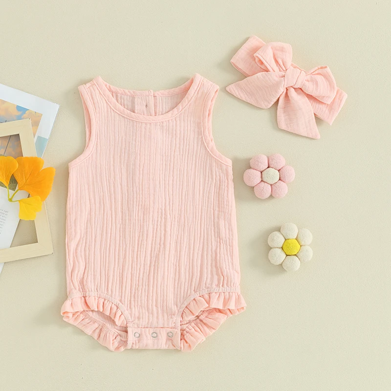 Newborn Infant Baby Girl Clothes Cotton Linen Rompers Ruffle Jumpsuit Bodysuit Summer Clothes
Newborn Infant Baby Girl Clothes Cotton Linen Rompers Ruffle Jumpsuit Bodysuit Summer Clothes