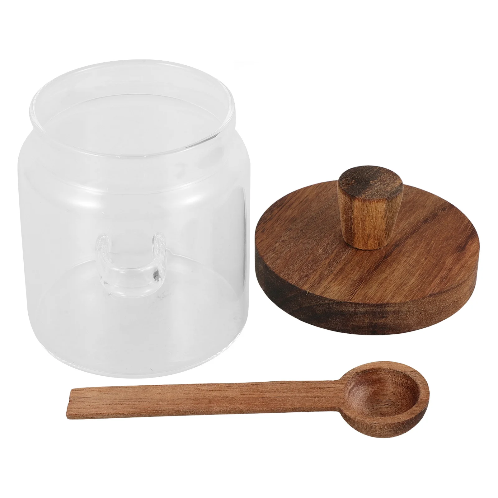 Glass Seasoning Jar with Lid Spoon Spice Container Kitchen Storage Holder Salt Pepper Sugar Glass Condiment Storage Jar 
Glass Seasoning Jar with Lid Spoon Spice Container Kitchen Storage Holder Salt Pepper Sugar Glass Condiment Storage Jar