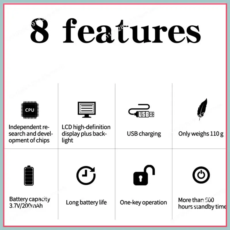 N94R LCD Display Electronic Timer Switch USB Rechargeable Timer Padlock Travel Electronic Timer-Black
N94R LCD Display Electronic Timer Switch USB Rechargeable Timer Padlock Travel Electronic Timer-Black