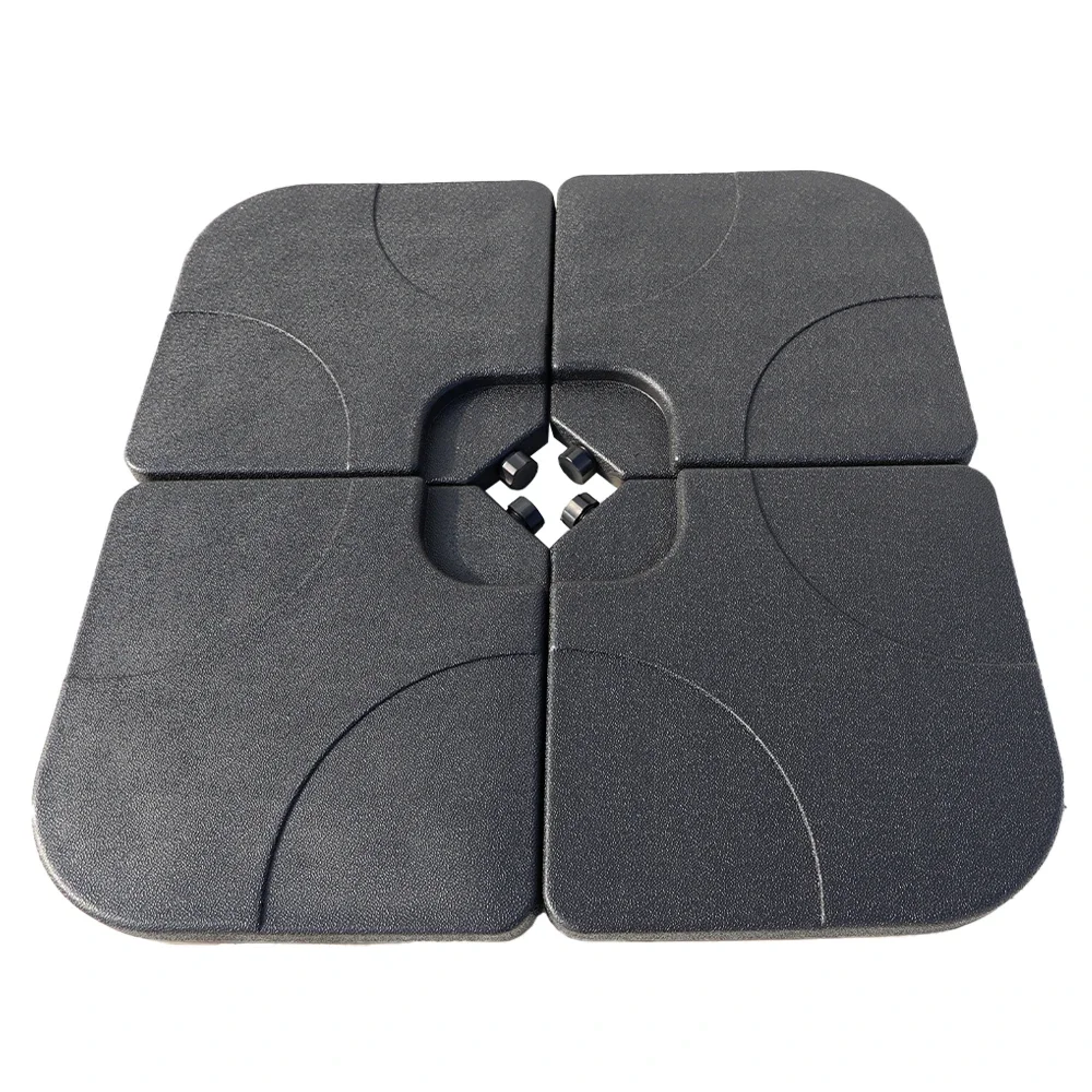 2026 Most Popular 60kg Plastic Parasol Base With 4 Segments Water Filled for Outdoor Hotel Beach Courtyard Furniture Modern Desi
2026 Most Popular 60kg Plastic Parasol Base With 4 Segments Water Filled for Outdoor Hotel Beach Courtyard Furniture Modern Desi