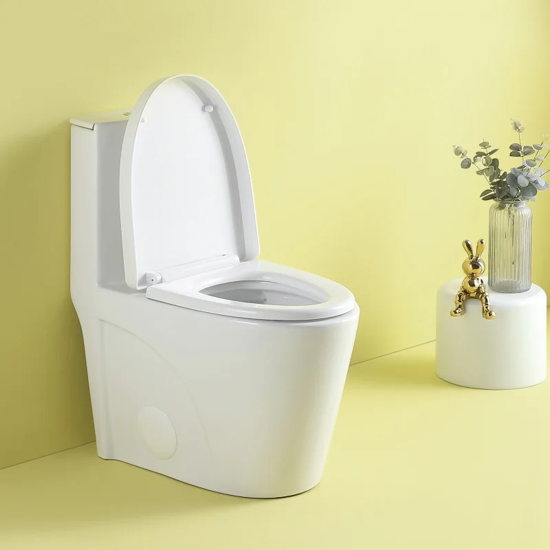 Space-Saving Dual Flush Compact Toilet with Tank Top Flush Button Bathroom Elongated One-Piece Toilet in White Rough-In 12-inch
Space-Saving Dual Flush Compact Toilet with Tank Top Flush Button Bathroom Elongated One-Piece Toilet in White Rough-In 12-inch