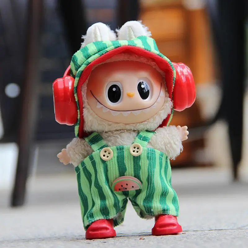 Clothes for Labubu Pendant First Second Third Generation Cartoon Anime Peripheral Plush Doll Watermelon Party Clothes Headwear
Clothes for Labubu Pendant First Second Third Generation Cartoon Anime Peripheral Plush Doll Watermelon Party Clothes Headwear