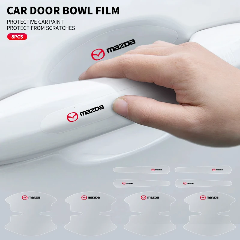 8Pcs Transparent Car Door Handle Wrist Bowl Trim Stickers For Mazda 3 6 CX5 2 CX30 CX3 CX9 MX5 RX8 Axela CX7 MX3 BM BN GL 5
8Pcs Transparent Car Door Handle Wrist Bowl Trim Stickers For Mazda 3 6 CX5 2 CX30 CX3 CX9 MX5 RX8 Axela CX7 MX3 BM BN GL 5