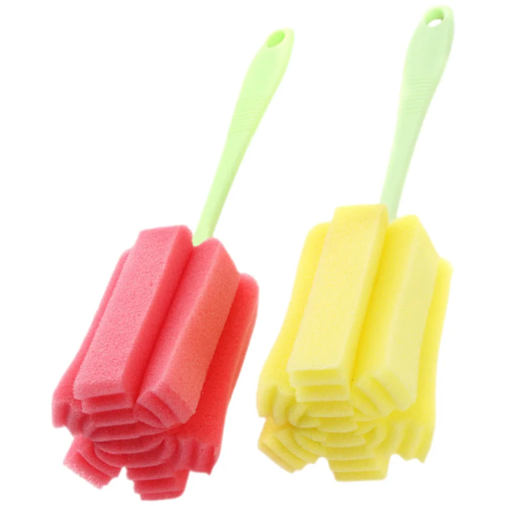 2pcs Cup Brush Sponge Bottle Washer for Cleaning Mugs Plastic Small Cleaner Non Scratch Kitchen Tool Baby Bottle Brush
2pcs Cup Brush Sponge Bottle Washer for Cleaning Mugs Plastic Small Cleaner Non Scratch Kitchen Tool Baby Bottle Brush