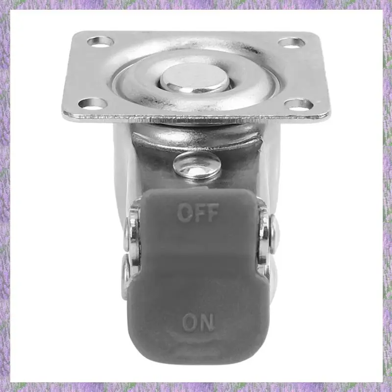 A63K-24 Pack 1 Inch Low Profile Casters Wheels Soft Rubber Swivel Caster With 360 Degree Top Plate 100 Lb Total Capacity
A63K-24 Pack 1 Inch Low Profile Casters Wheels Soft Rubber Swivel Caster With 360 Degree Top Plate 100 Lb Total Capacity