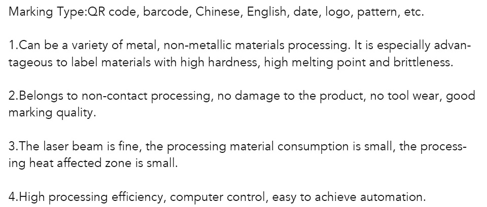 Fiber Laser Marking Machine, fiber laser marker for wrench/drill hardness grade, batch number permanent mark
Fiber Laser Marking Machine, fiber laser marker for wrench/drill hardness grade, batch number permanent mark