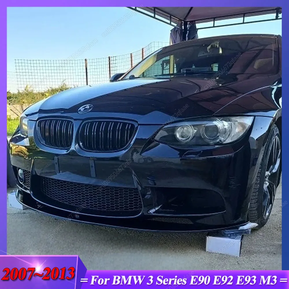 For BMW 3 Series E90 E92 E93 M3 2007-2013 ABS Gloss Black Car Front Bumper Splitter Diffuser Lip Protector Spoiler Deflector
For BMW 3 Series E90 E92 E93 M3 2007-2013 ABS Gloss Black Car Front Bumper Splitter Diffuser Lip Protector Spoiler Deflector