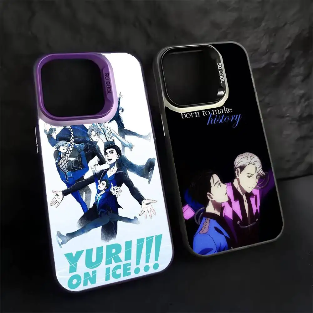 Y-YURI!!! on ICE On Ice Phone Case For iPhone 17 16 15 14 13 12 11 Pro Max Plus Silver Matte Black Cover
Y-YURI!!! on ICE On Ice Phone Case For iPhone 17 16 15 14 13 12 11 Pro Max Plus Silver Matte Black Cover