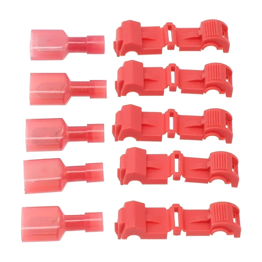 Efficient Quick Splice Wire Connector Terminals Safe Wire Splicing Suitable For Flexible Lines Red+Blue Color
Efficient Quick Splice Wire Connector Terminals Safe Wire Splicing Suitable For Flexible Lines Red+Blue Color