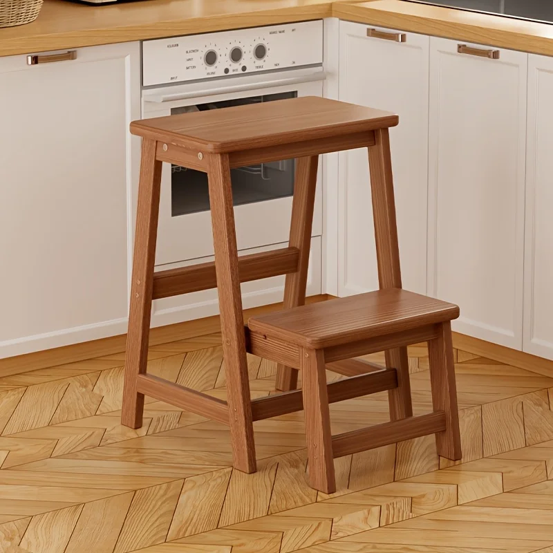 Piece Solid Wood Ladder Stool for Use, Multi-functional Chair and Ladder Stool, Thickened Dual-purpose Small Ladder, Storage Rack, Stable Stool, High Ladder Stool
Piece Solid Wood Ladder Stool for Use, Multi-functional Chair and Ladder Stool, Thickened Dual-purpose Small Ladder, Storage Rack, Stable Stool, High Ladder Stool