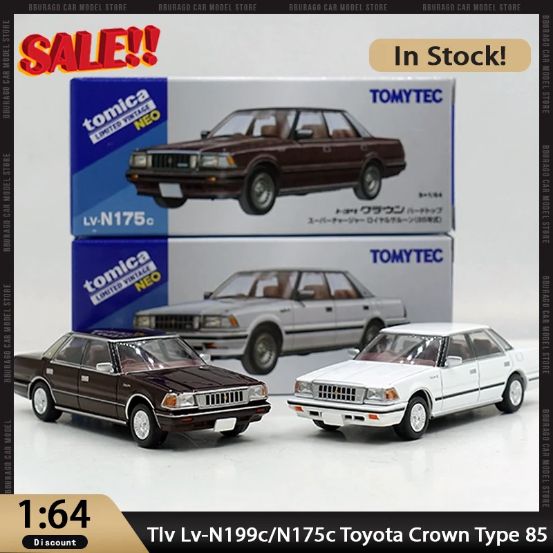 Новинка в наличии Tomytec 1:64 Tlv Lv-N199c/N175c Toyota Crown Type 85, автомобильный сплав, миниатюрные литые под давлением украшения в виде Toyota, игрушки на заказ для детей
Новинка в наличии Tomytec 1:64 Tlv Lv-N199c/N175c Toyota Crown Type 85, автомобильный сплав, миниатюрные литые под давлением украшения в виде Toyota, игрушки на заказ для детей