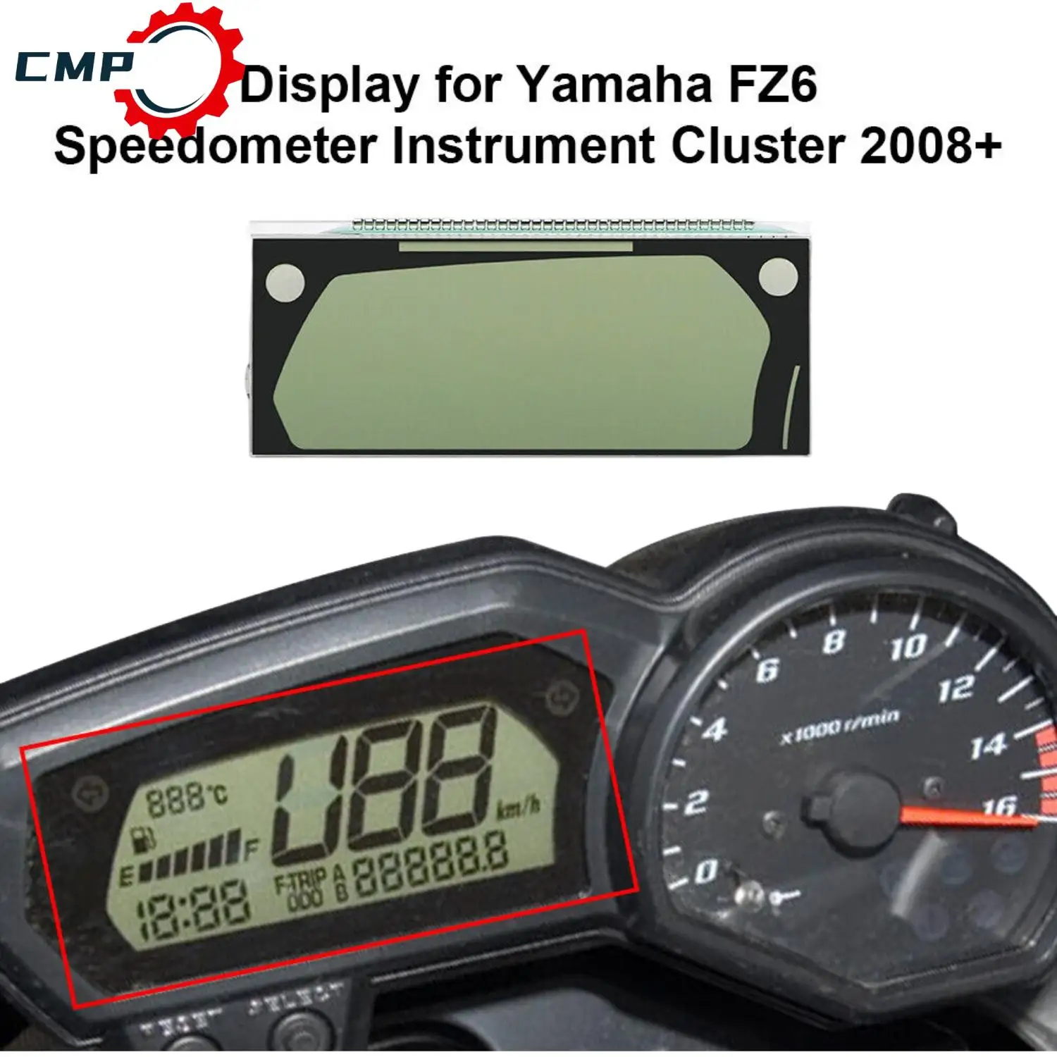 1Pcs Display For Yamaha FZ6 Speedometer Instrument Cluster After 2008 Year LCD Display Dashboard Speedometer Motorcycle Parts
1Pcs Display For Yamaha FZ6 Speedometer Instrument Cluster After 2008 Year LCD Display Dashboard Speedometer Motorcycle Parts