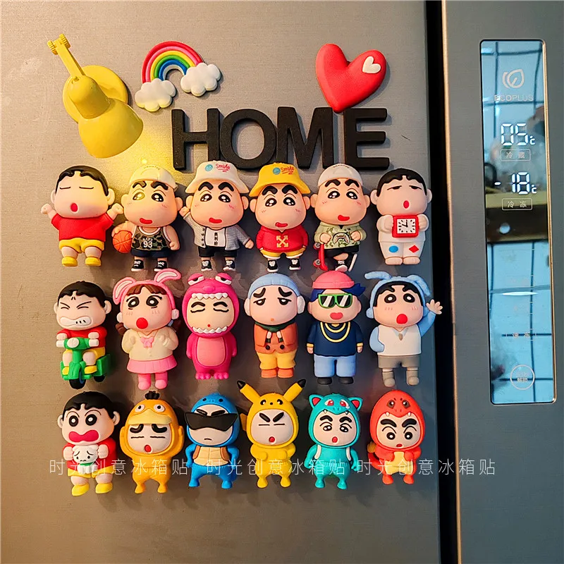 Crayon Shin-Chan 3d Three-Dimensional Creativity Refrigerator Stickers Magnetic Tile Cartoon Anime Decorations Figure Model Gift
Crayon Shin-Chan 3d Three-Dimensional Creativity Refrigerator Stickers Magnetic Tile Cartoon Anime Decorations Figure Model Gift