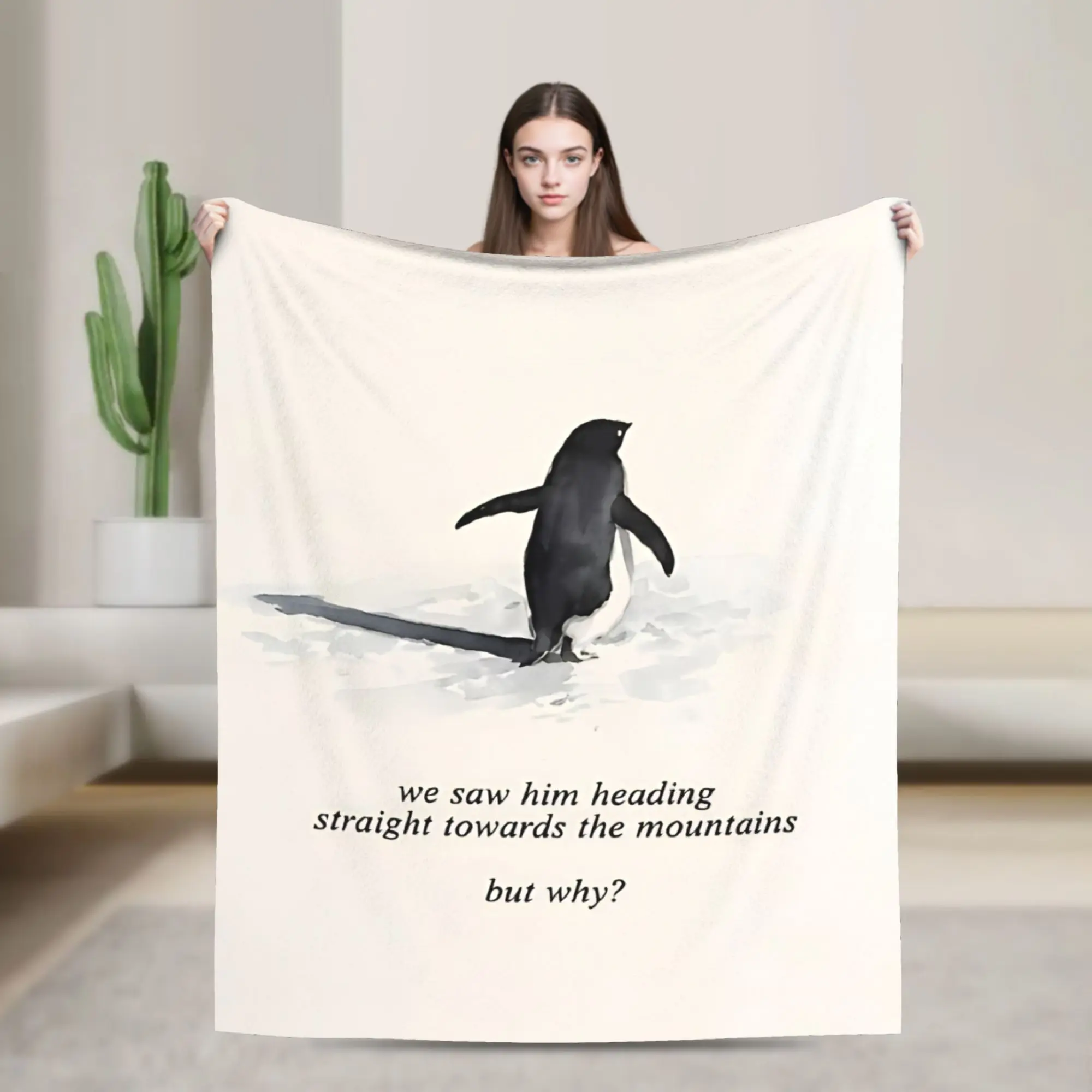But why Nihilist Penguin Tee Blankets Flannel Novelty Breathable Throw Blankets for Coverlet Summer,
But why Nihilist Penguin Tee Blankets Flannel Novelty Breathable Throw Blankets for Coverlet Summer,