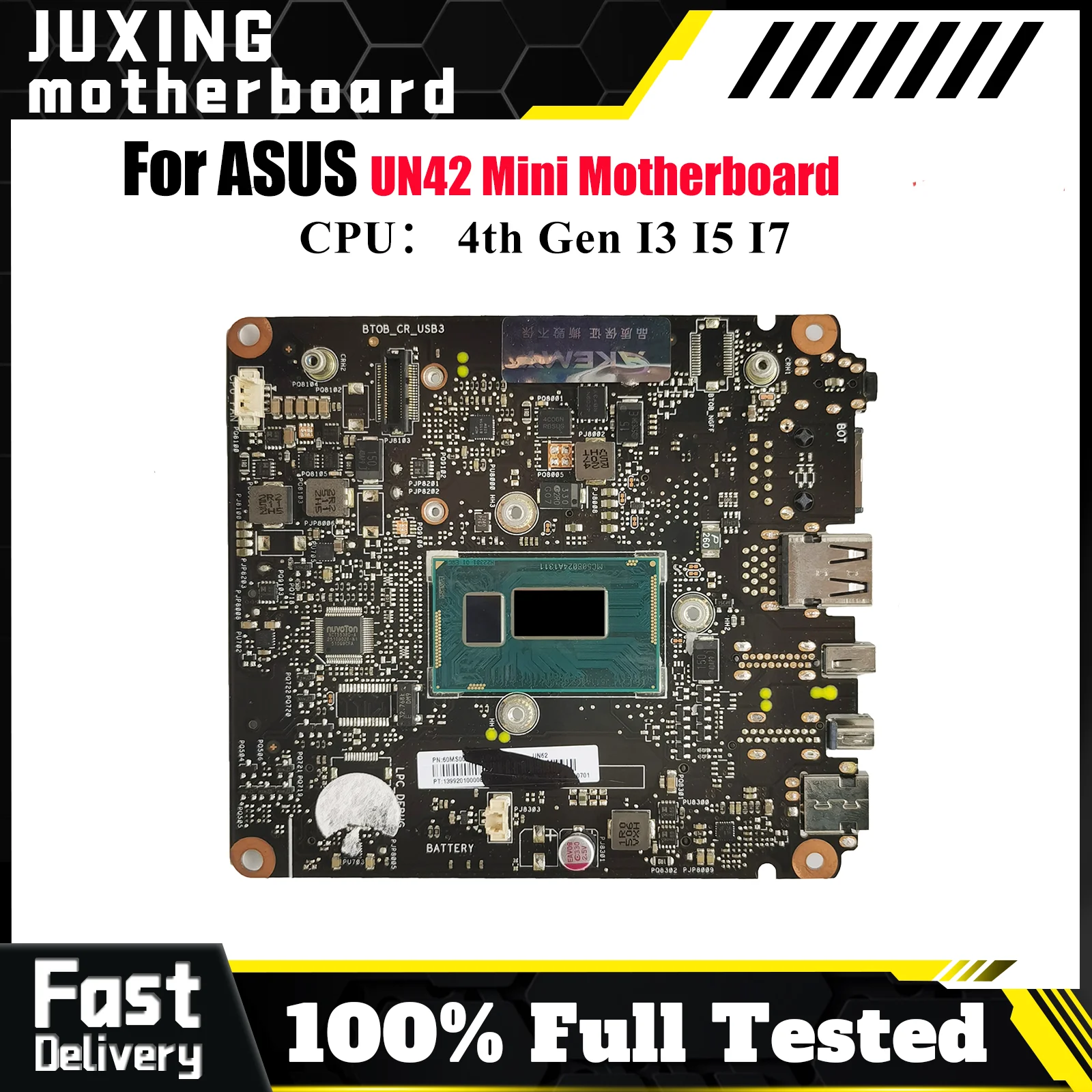 Материнская плата для ноутбука UN42 для ASUS VivoMini UN42, материнская плата для ноутбука с процессором I3 I5 I7, 100% тестирование, ОК, быстрая доставка, высокое качество
Материнская плата для ноутбука UN42 для ASUS VivoMini UN42, материнская плата для ноутбука с процессором I3 I5 I7, 100% тестирование, ОК, быстрая доставка, высокое качество