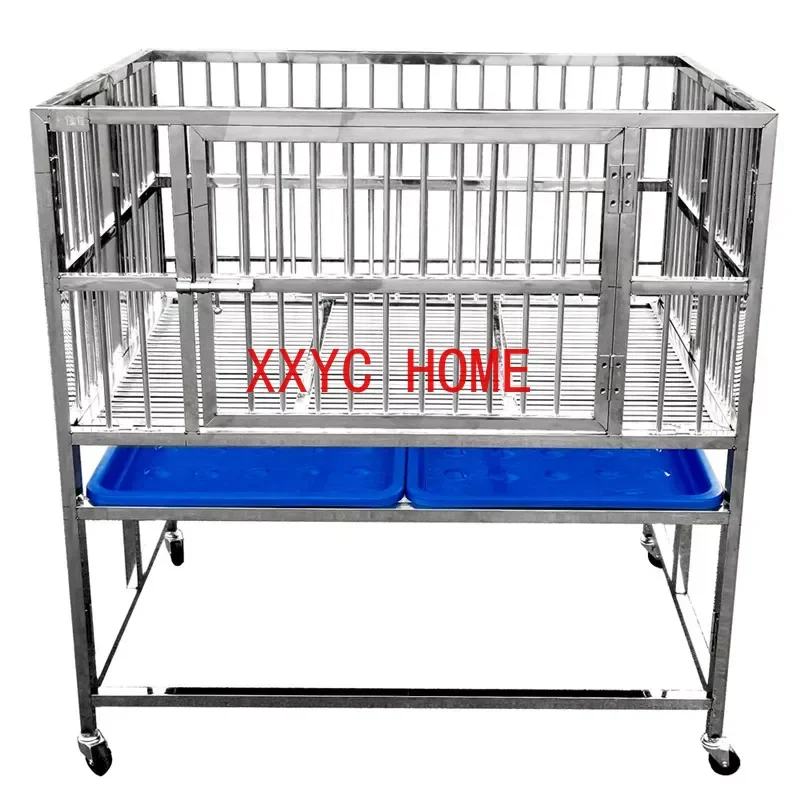 Stainless Steel Cage Running Bed Folding Cage Small Medium Selling Cage Adjustable Height
Stainless Steel Cage Running Bed Folding Cage Small Medium Selling Cage Adjustable Height