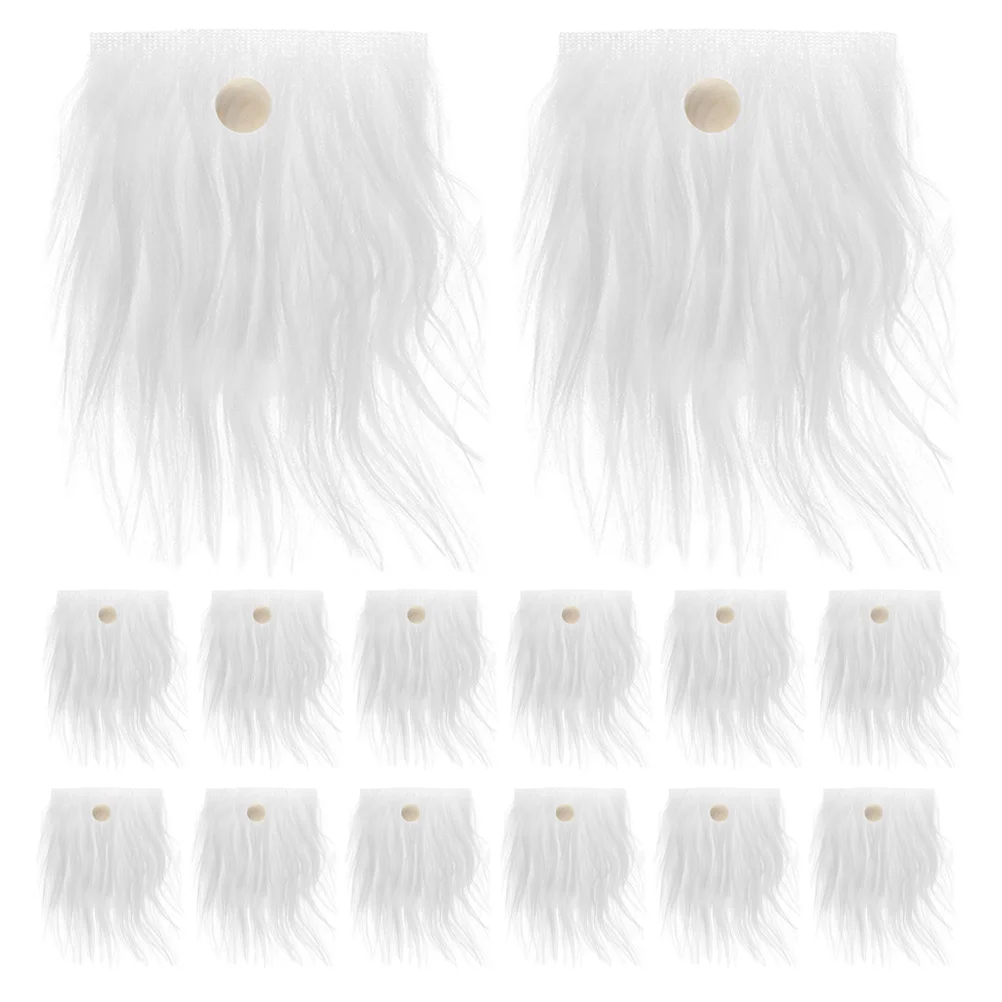 24 set Gnome Beards For Crafting Pre-Cut Faux With Wood Balls Diy Christmas Craft Supplies Party Decoration Gnome Making Kit
24 set Gnome Beards For Crafting Pre-Cut Faux With Wood Balls Diy Christmas Craft Supplies Party Decoration Gnome Making Kit